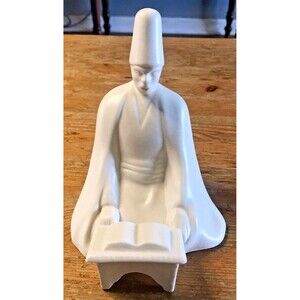 Yildiz Pasabahke Porcelain Scholar Turkish Sufi Dancer Figure Statue Sumerbank